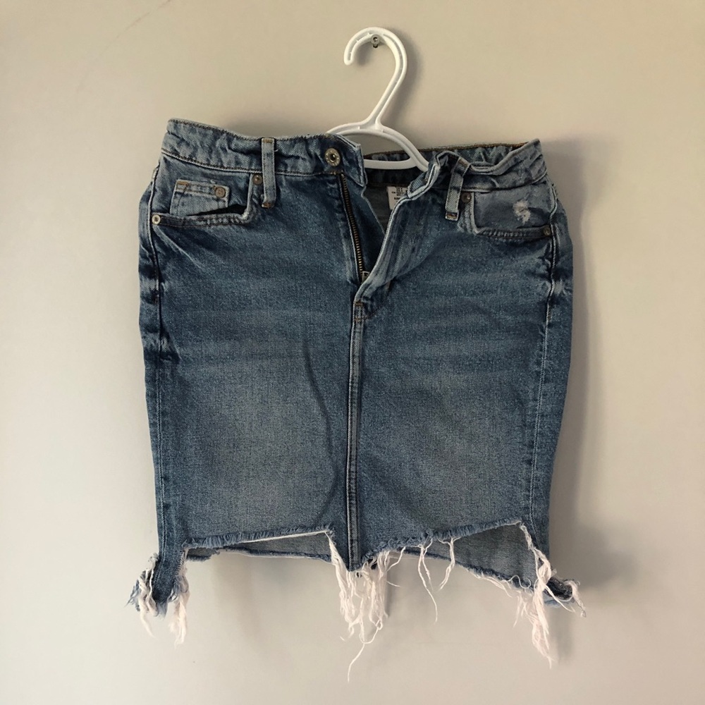 Unique H&M denim skirt